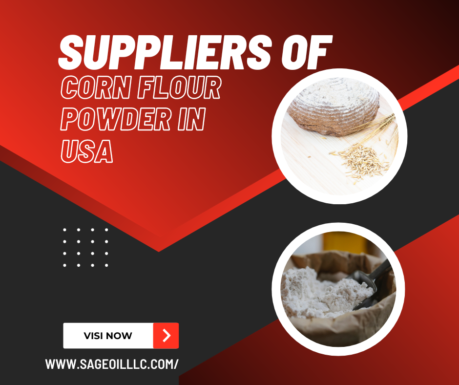 Suppliers of Corn Flour Powder in USA from sagoillc