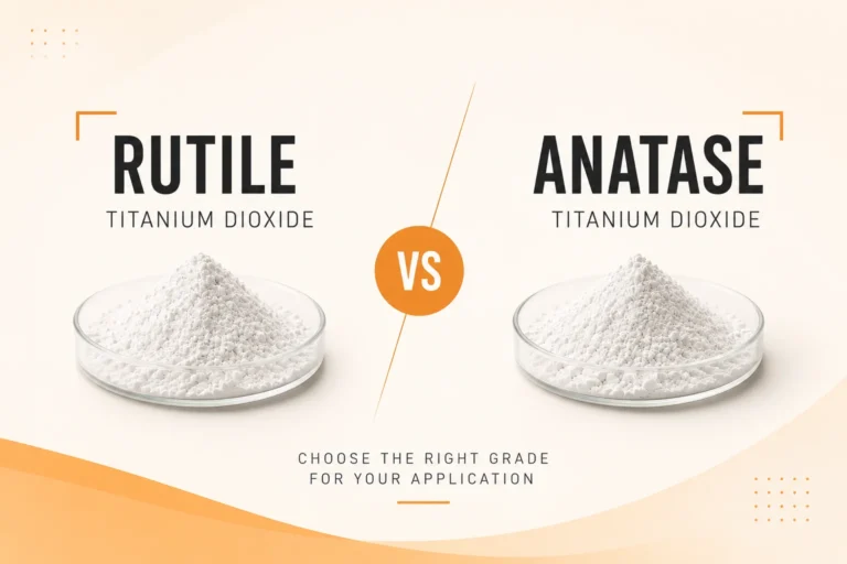 Rutile vs Anatase Titanium Dioxide: Which Grade Should You Choose?